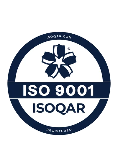 ISO 9001 Quality Management System Certified - ISOQAR