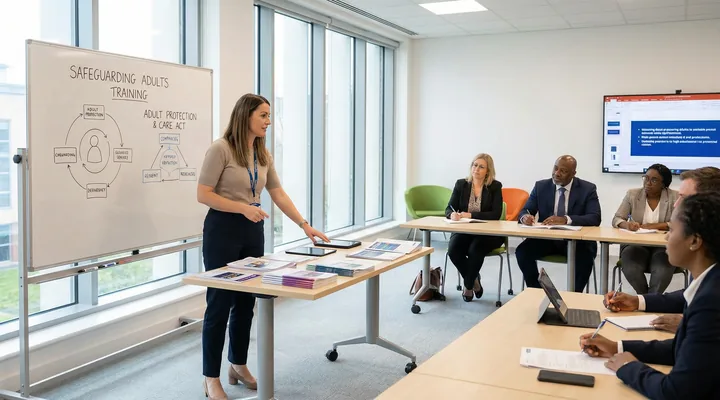 Safeguarding Adults Trainer Course