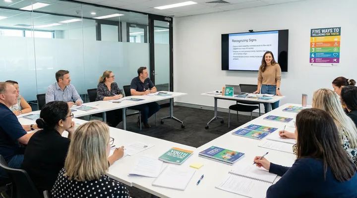 Youth First Aid for Mental Health Trainer Course